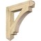 Ekena Millwork Imperial Arts & Crafts Rough Sawn Bracket, Douglas Fir, 6"W x 36"D x 36"H BKT06X36X36IMP03RDF - alternate 1
